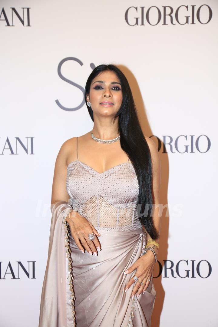 Tanishaa Mukerji attend Giorgio Armani Event