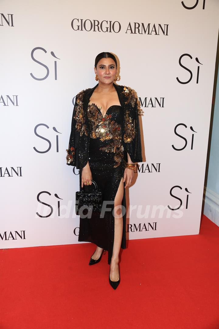 Celebrities attend Giorgio Armani Event