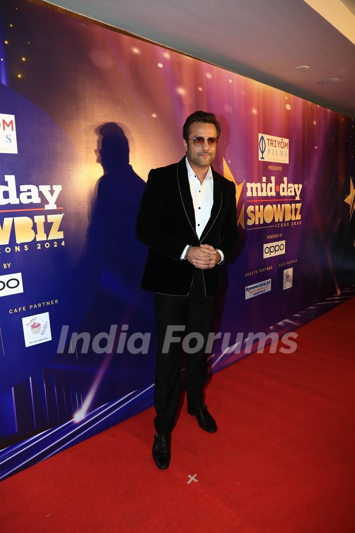 Fardeen Khangrace the Mid Day Showbiz Awards 2024