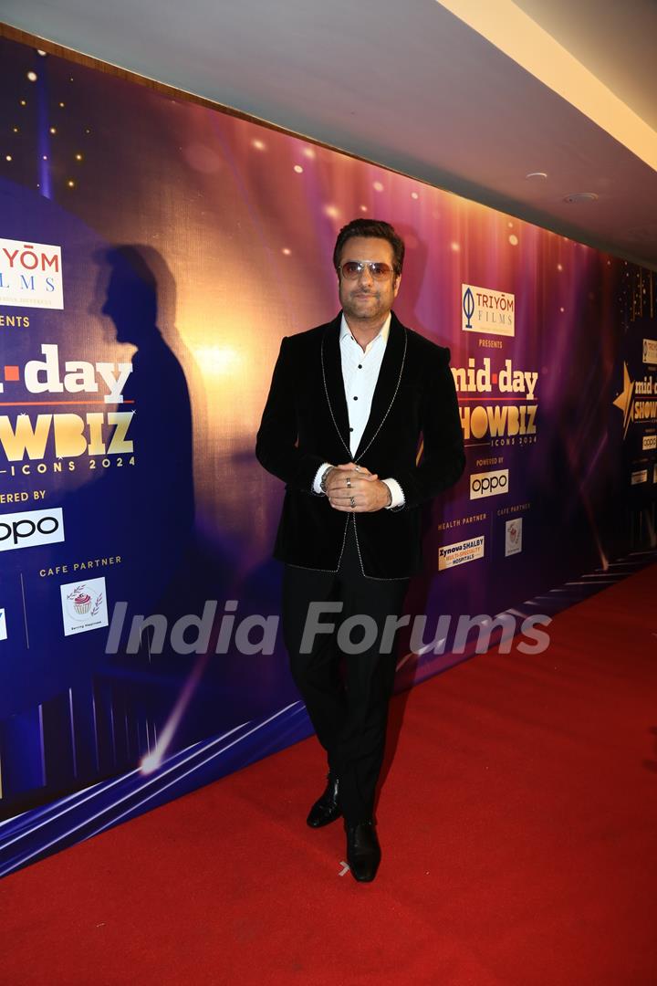 Fardeen Khangrace the Mid Day Showbiz Awards 2024