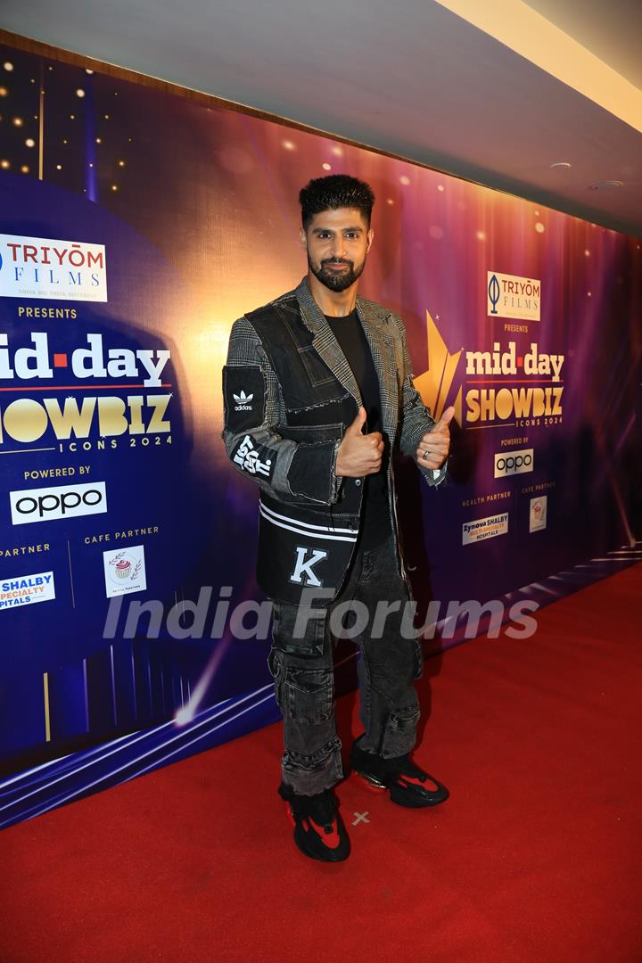 Tanuj Virwani grace the Mid Day Showbiz Awards 2024