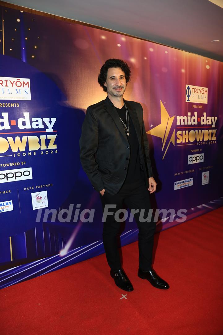 Daniel Weber grace the Mid Day Showbiz Awards 2024