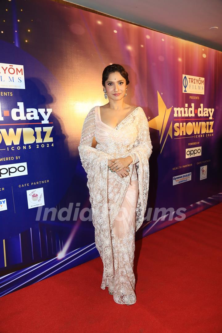 Ankita Lokhande  grace the Mid Day Showbiz Awards 2024