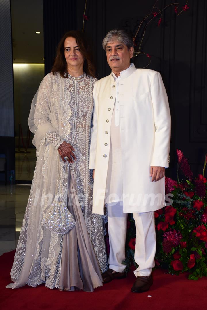 Celebrities attend the Sonakshi Sinha and Zaheer Iqbal's wedding reception