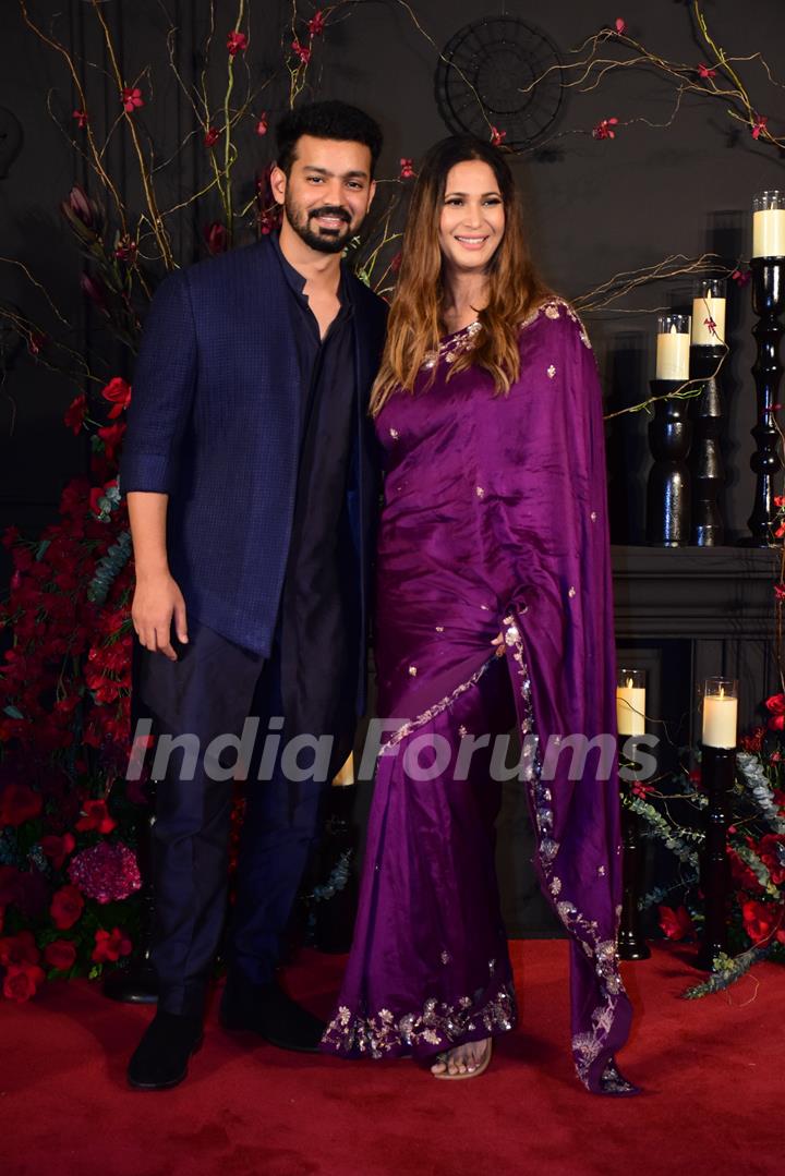 Celebrities attend the Sonakshi Sinha and Zaheer Iqbal's wedding reception