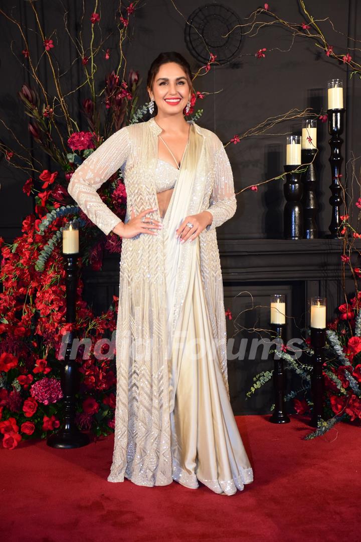 Huma Qureshi attend the Sonakshi Sinha and Zaheer Iqbal's wedding reception