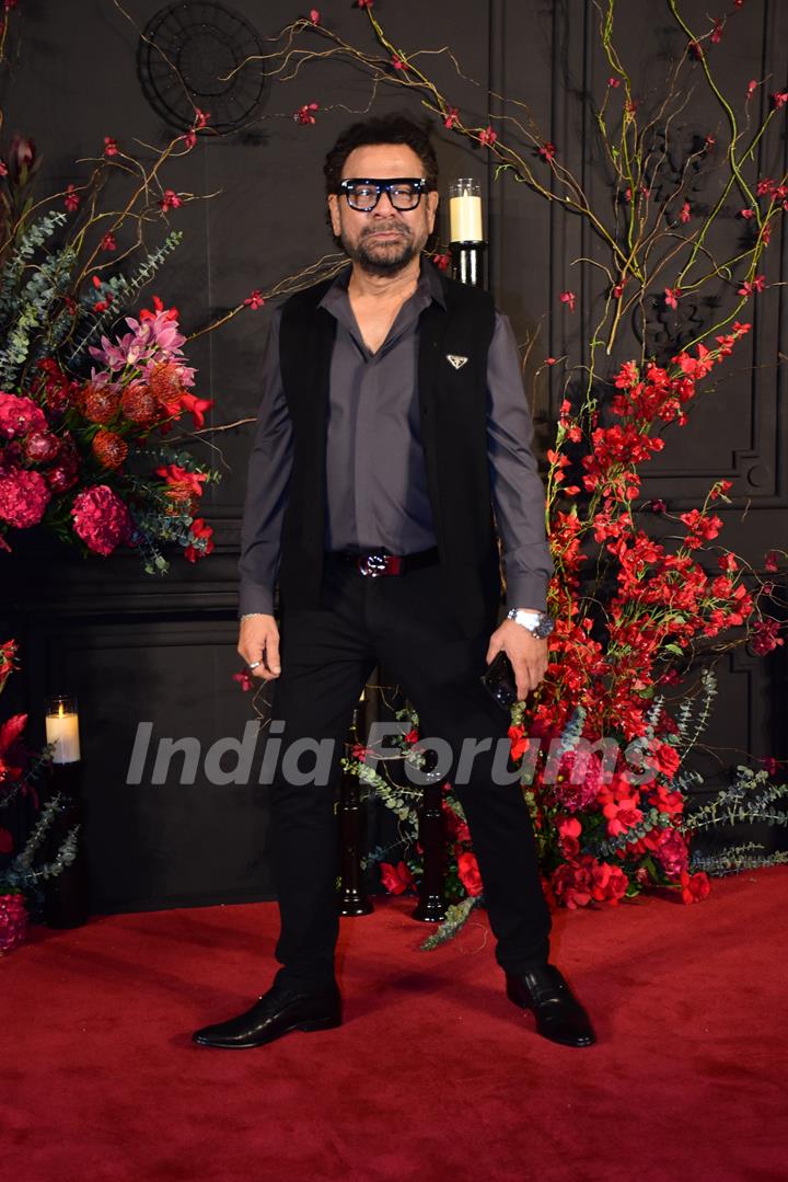 Anees Bazmee attend the Sonakshi Sinha and Zaheer Iqbal's wedding reception