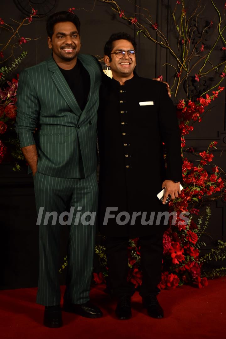 Zakir Khan  attend the Sonakshi Sinha and Zaheer Iqbal's wedding reception