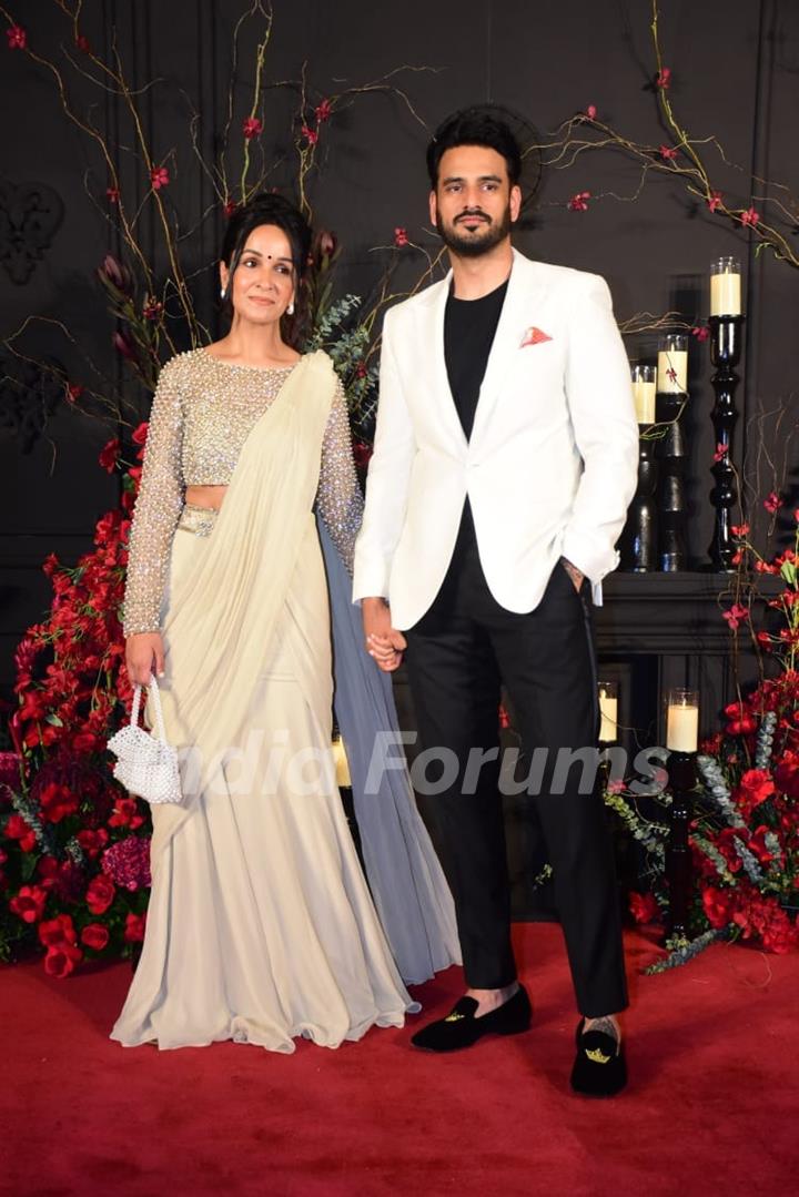 Celebrities attend the Sonakshi Sinha and Zaheer Iqbal's wedding reception