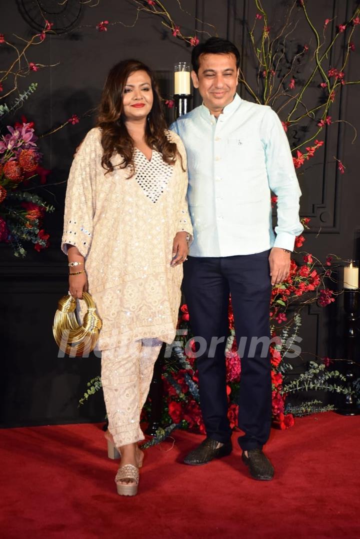 Celebrities attend the Sonakshi Sinha and Zaheer Iqbal's wedding reception