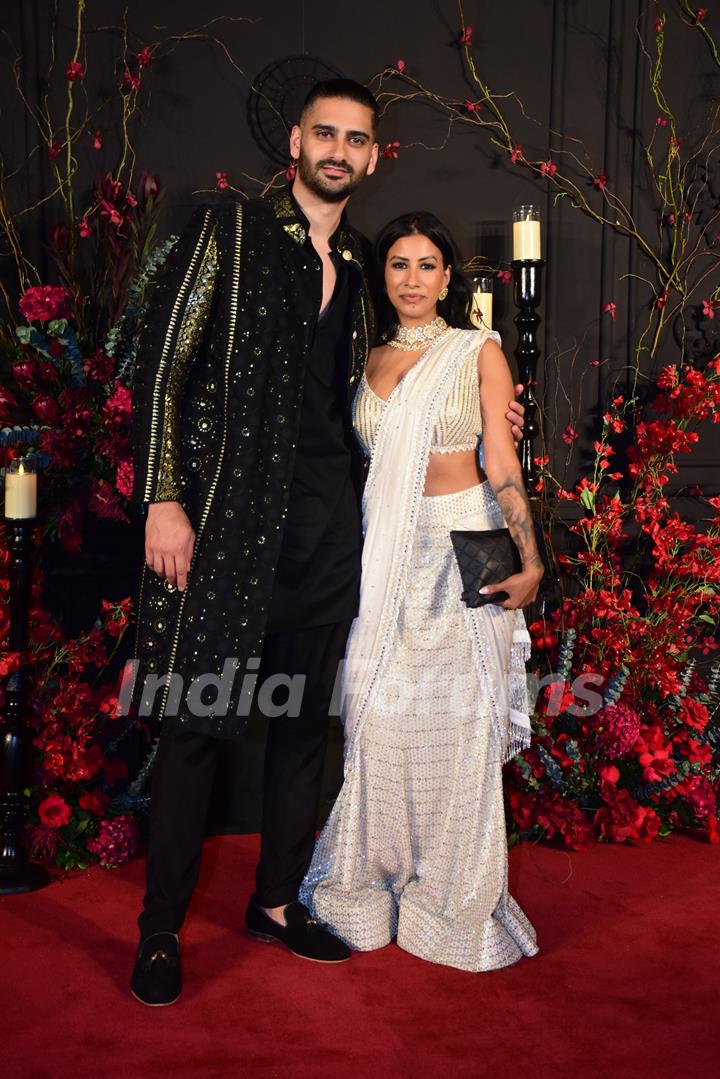 Celebrities attend the Sonakshi Sinha and Zaheer Iqbal's wedding reception