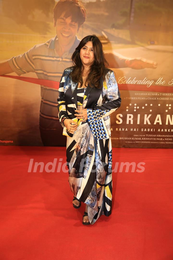 Ektaa Kapoor snapped at the success party of Srikanth