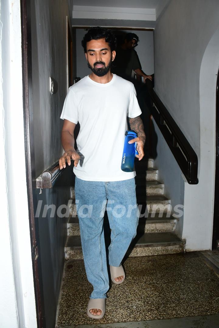 KL Rahul snapped in the city