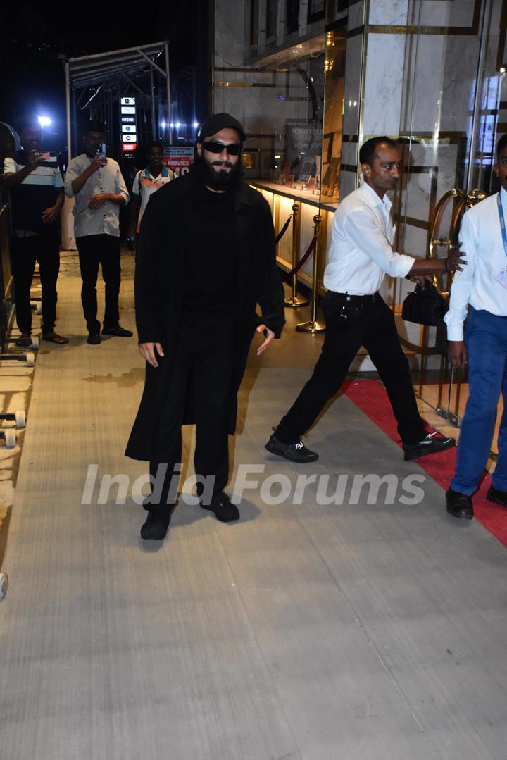 Ranveer Singh snapped at PVR Town