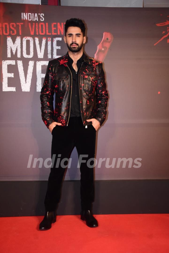 Lakshya Lalwani grace the premiere of Kill