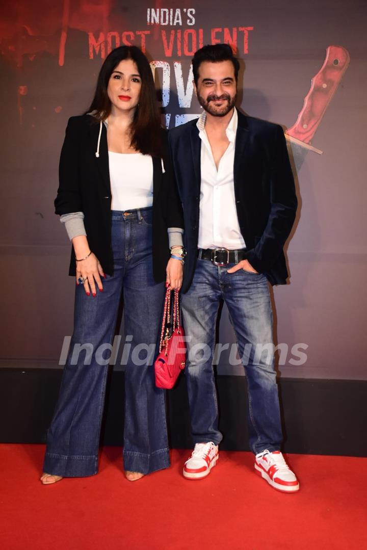 Sanjay Kapoor and Maheep Kapoor grace the premiere of Kill