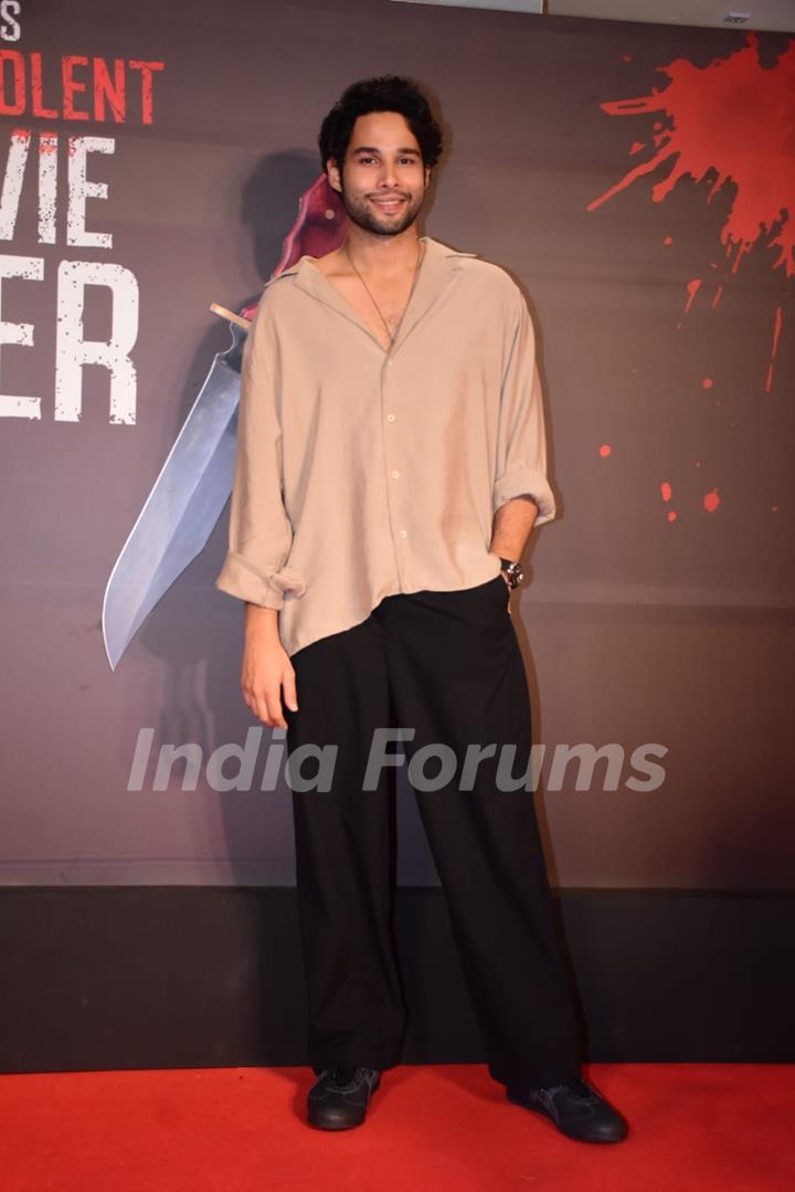 Siddhant Chaturvedi grace the premiere of Kill