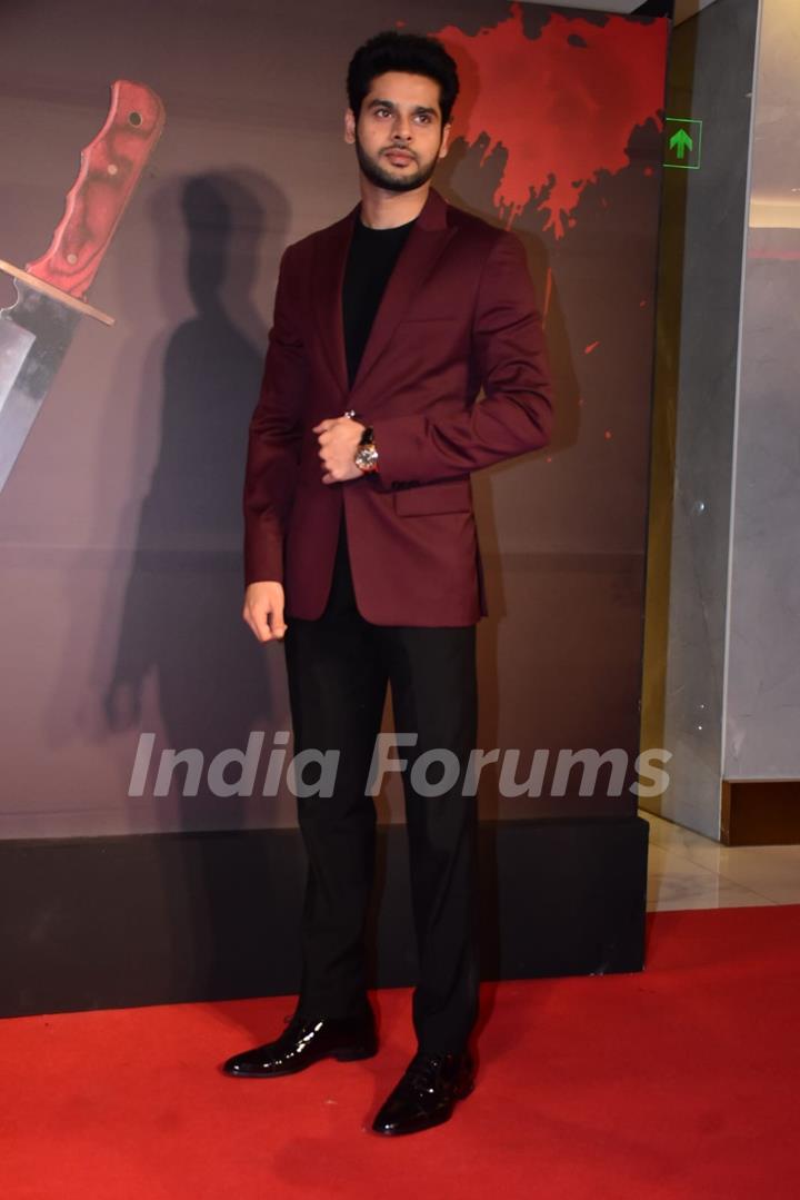 Abhimanyu Dassani grace the premiere of Kill