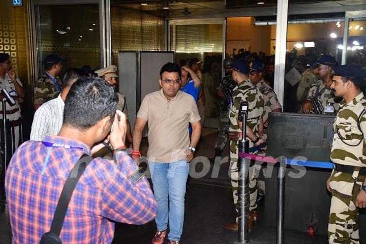  Jay Shah snapped at the Mumbai airport