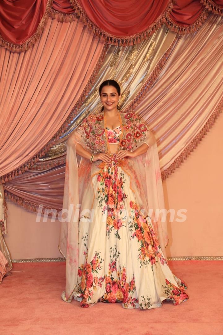 Vidya Balan attend Radhika Merchant and Anant Ambani Sangeet Ceremony