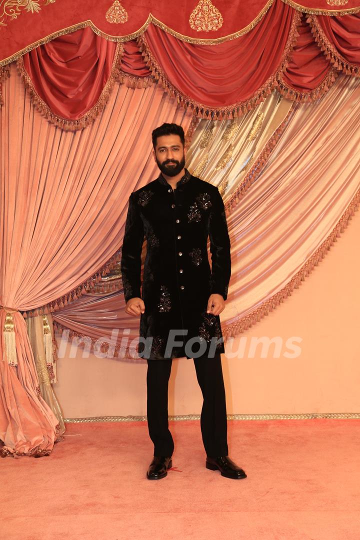 Vicky Kaushal attend Radhika Merchant and Anant Ambani Sangeet Ceremony