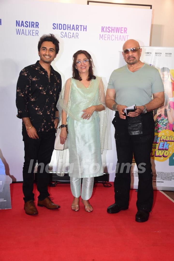 Celebrities attend the premiere of Ek Main Aur Ek Two 