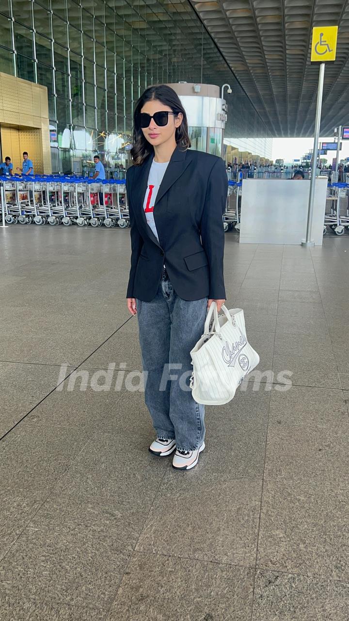 Mouni Roy snapped at the airport