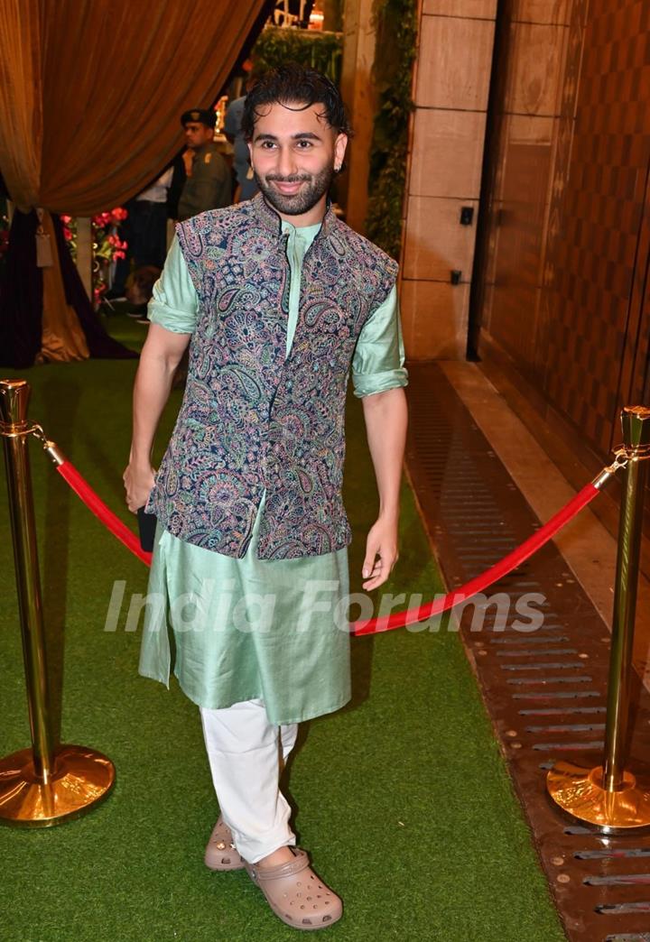 Orry attend the Anant Ambani and Radhika Merchant’s Haldi Ceremony