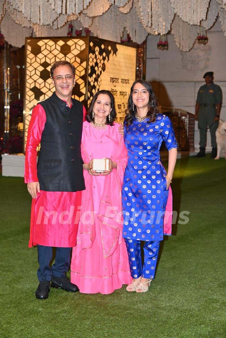 Celebrity attend the Anant Ambani and Radhika Merchant’s Haldi Ceremony 