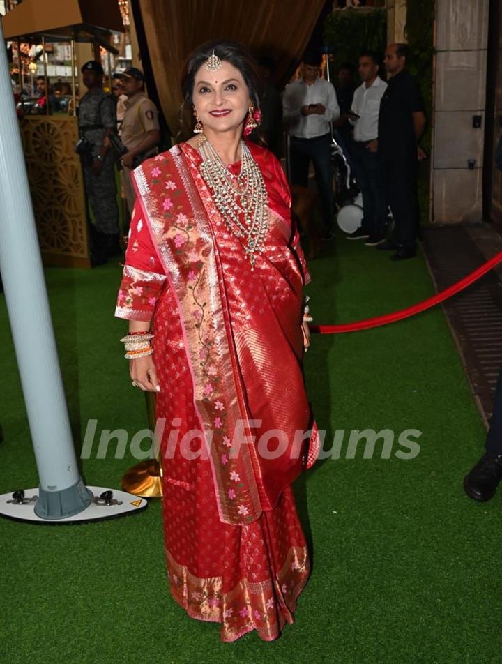 Celebrity attend the Anant Ambani and Radhika Merchant’s Haldi Ceremony 