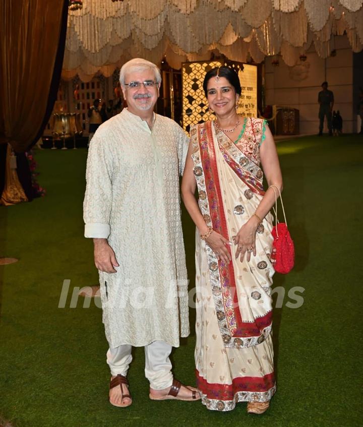 Celebrity attend the Anant Ambani and Radhika Merchant’s Haldi Ceremony 