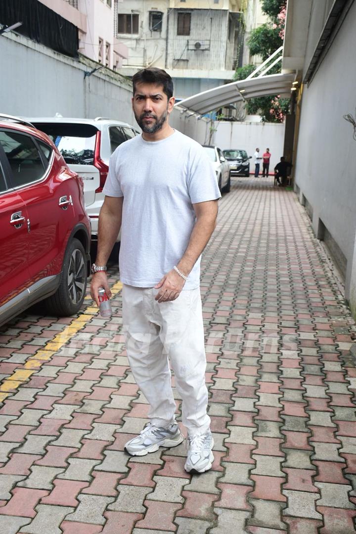 Rohit Dhawan snapped in the city