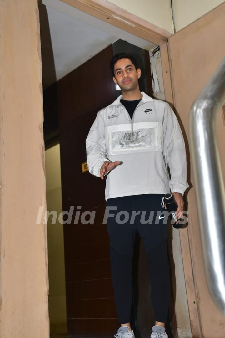 Agastya Nanda snapped in the city