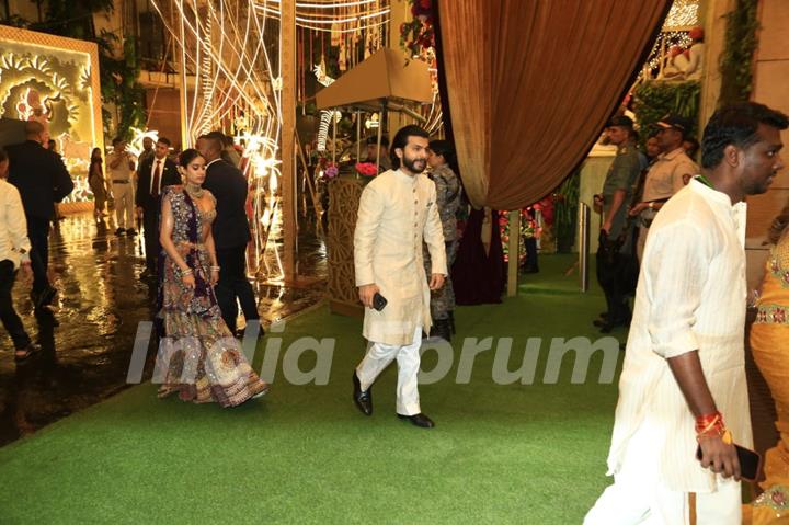 Janhvi Kapoor attend Anant Ambani and Radhika Merchant’s mehendi ceremony