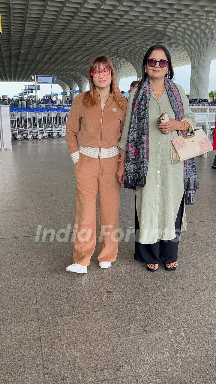 Ankita Lokhande snapped at the airport