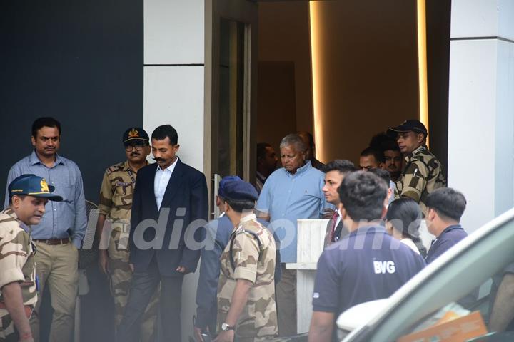 Lalu Prashad Yadav snapped at the airport 