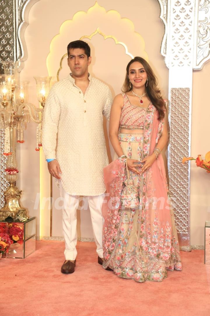 Celebrities at Anant Ambani and Radhika Merchant's Wedding Ceremony