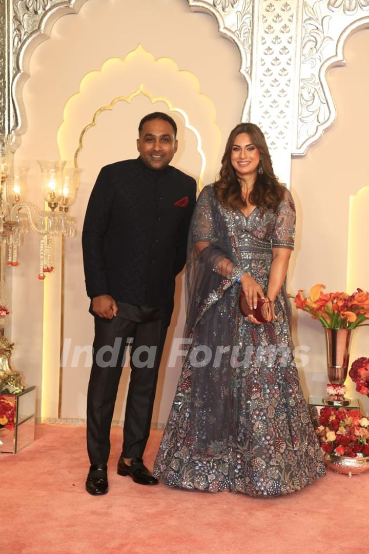 Celebrities at Anant Ambani and Radhika Merchant's Wedding Ceremony