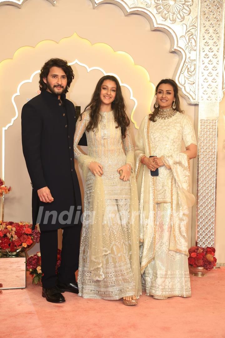 Mahesh Babu at Anant Ambani and Radhika Merchant's Wedding Ceremony