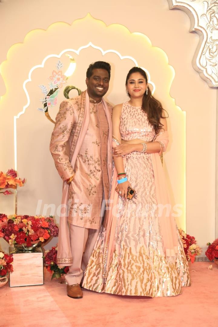 Atlee Kumar at Anant Ambani and Radhika Merchant's Wedding Ceremony