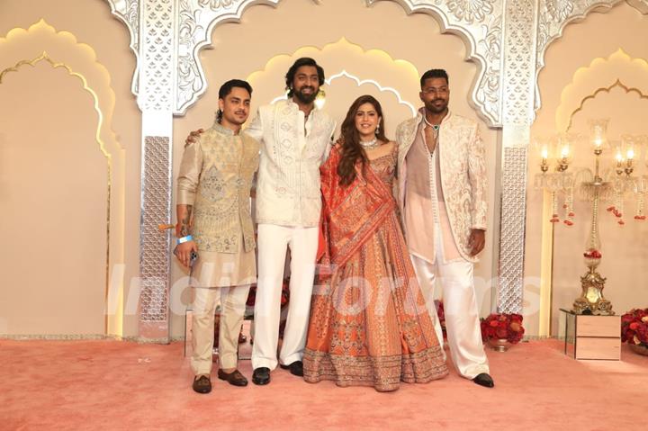 Hardik Pandya at Anant Ambani and Radhika Merchant's Wedding Ceremony