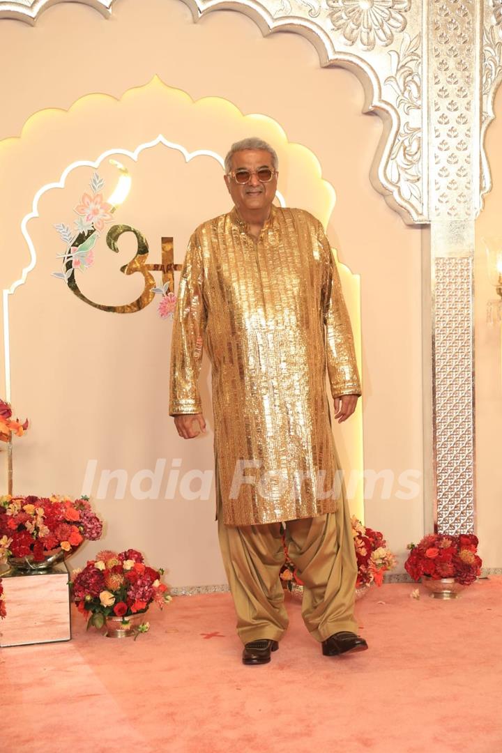 Boney Kapoor at Anant Ambani and Radhika Merchant's Wedding Ceremony