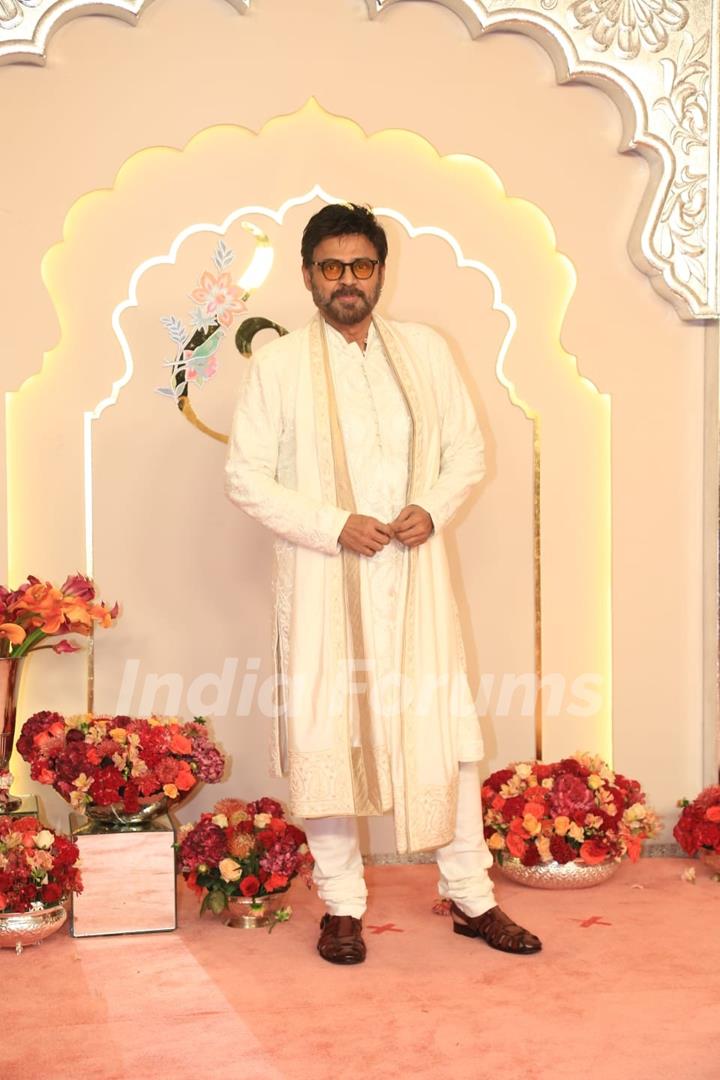 Daggubati Venkatesh at Anant Ambani and Radhika Merchant's Wedding Ceremony