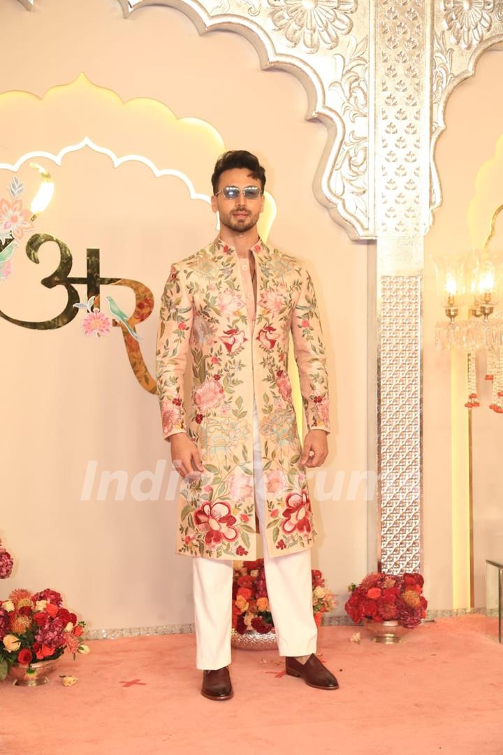 Tiger Shroff at Anant Ambani and Radhika Merchant's Wedding Ceremony