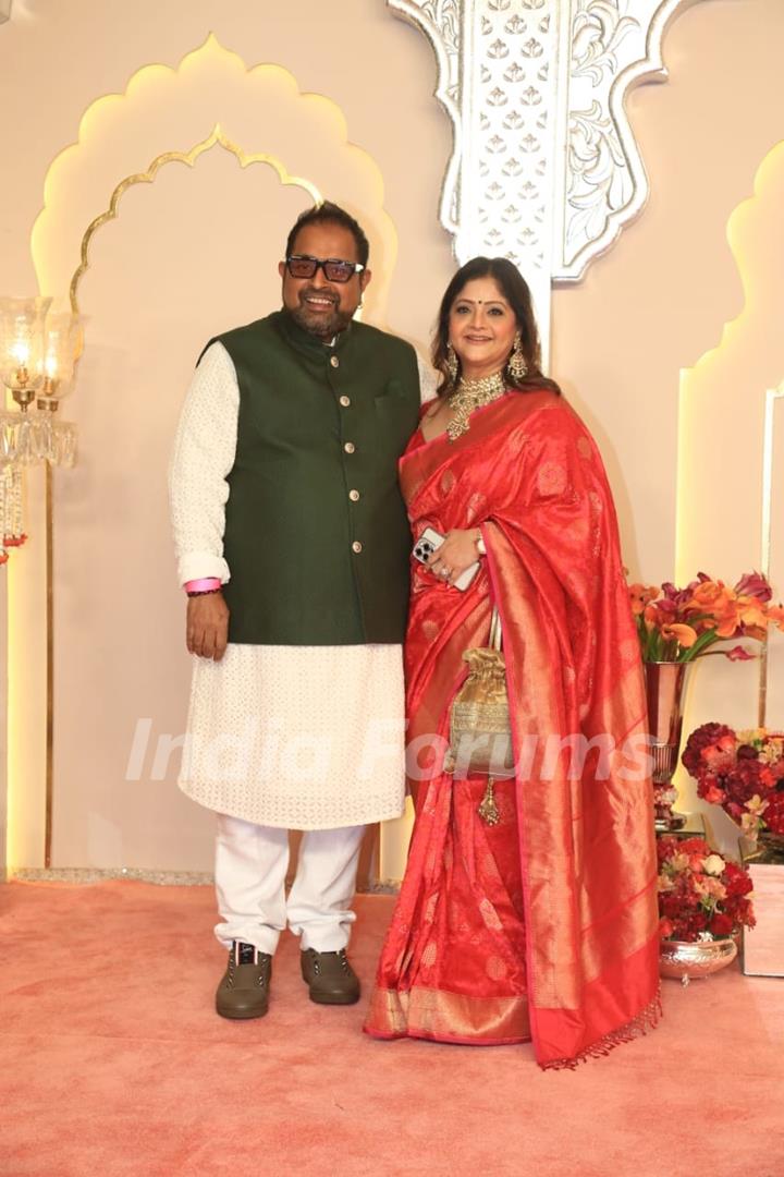 Shankar Mahadevan at Anant Ambani and Radhika Merchant's Wedding Ceremony