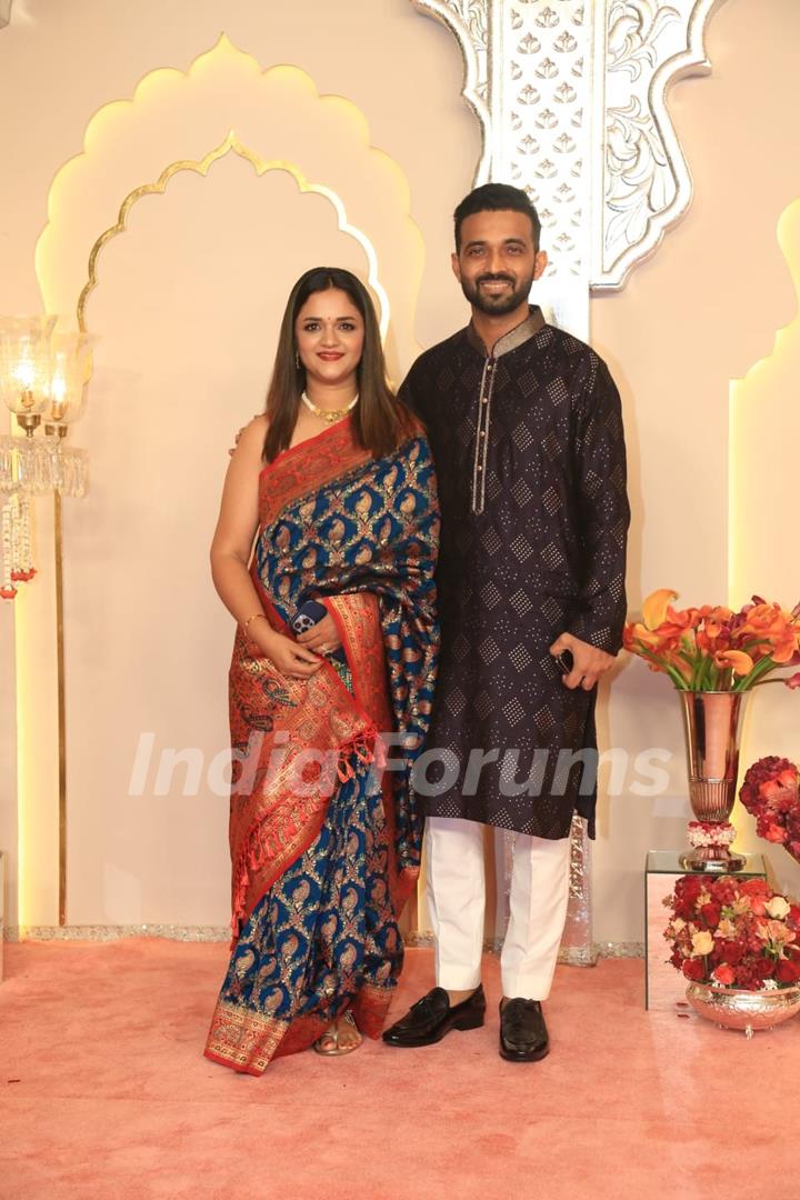 Celebrities at Anant Ambani and Radhika Merchant's Wedding Ceremony