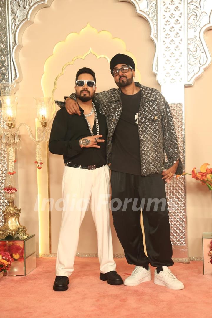 Mika Singh at Anant Ambani and Radhika Merchant's Wedding Ceremony