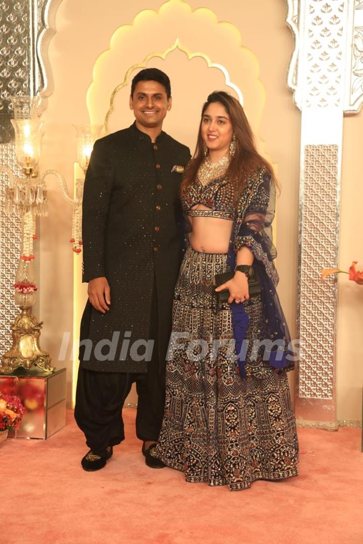 Ira Khan and Nupur Shikhare at Anant Ambani and Radhika Merchant's Wedding Ceremony