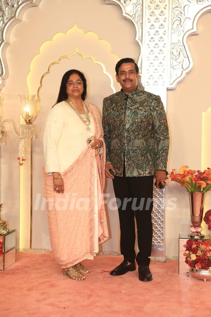 Celebrities at Anant Ambani and Radhika Merchant's Wedding Ceremony