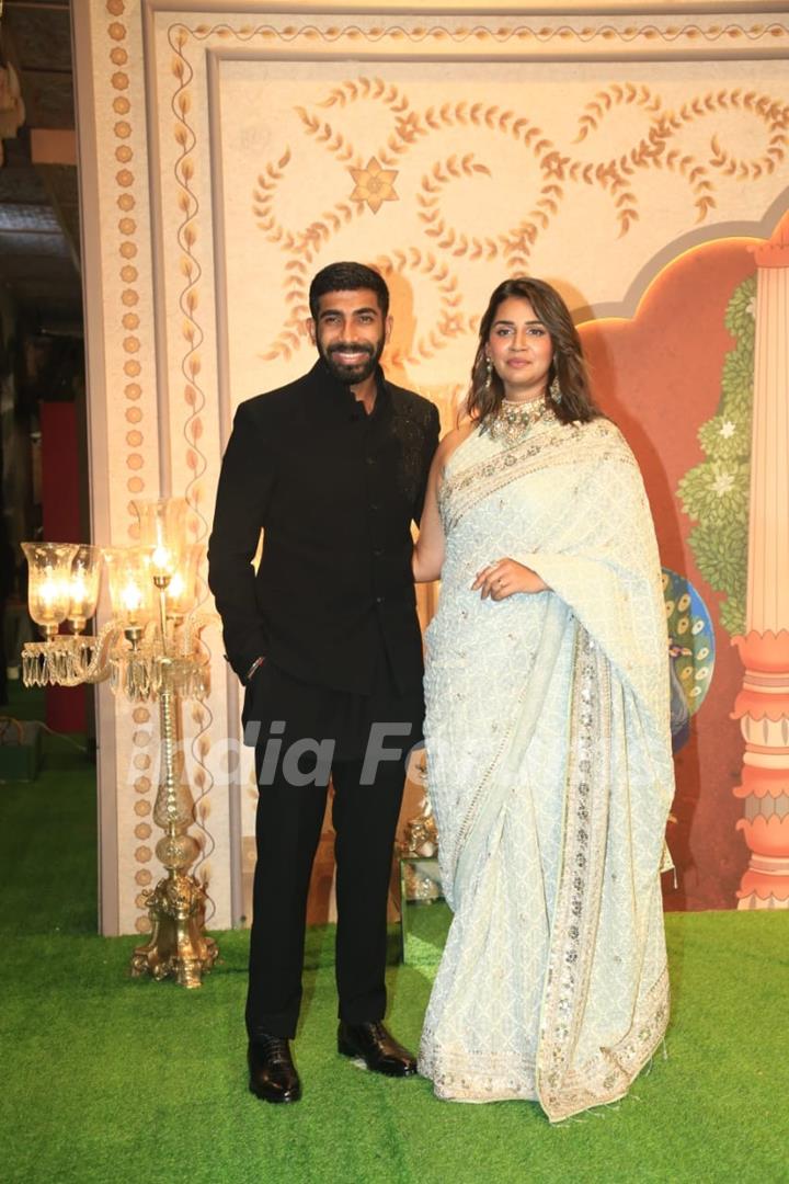 jasprit bumrah attend Anant Ambani and Radhika Merchant's Ashirwad Ceremony